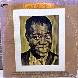 Louis Armstrong Compilation Vinyl LP‎ 1970 Jazz Dixieland Swing UPF-143
